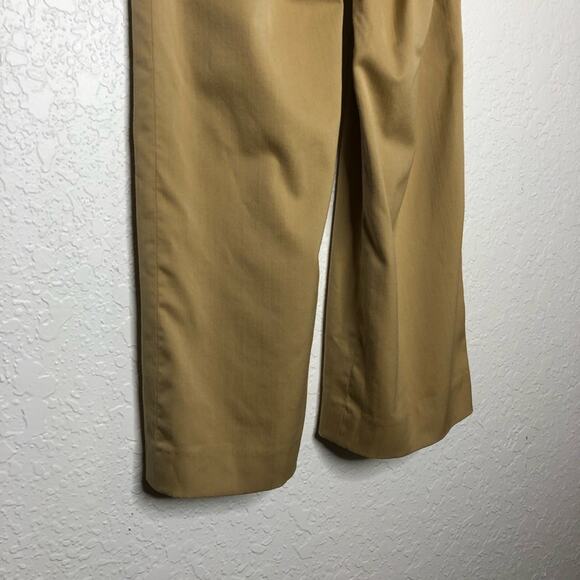 Escada golden tan wool blend trouser pants - Picture 14 of 15